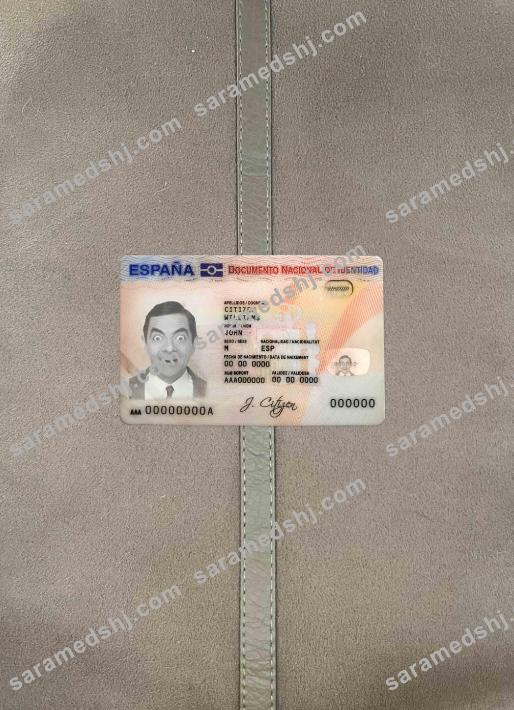 Spain ID photolook FRONT